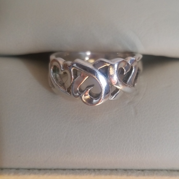 Tiffany & Co. Jewelry - Vintage Tiffany & Co Triple Heart Ring